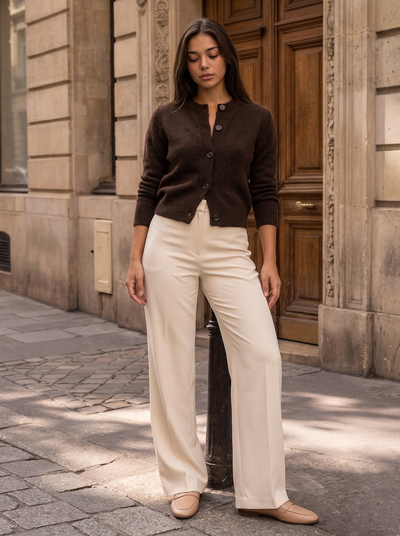 margot-vestje Brown front